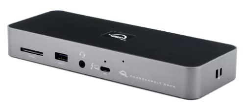 OWC Thunderbolt 4 Dock Dockingstation, grau/schwarz, USB, SD OWCTB4DOCK