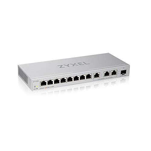 Zyxel Web-Managed Multi-Gigabit Switch mit 12 Ports, davon 3 mit 10G und 1 mit 10G SFP+ [XGS1250-12]