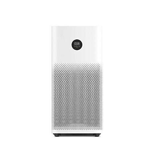 Mi Air Purifier 2S Luftreiniger, weiß, HEPA11 Filter, 3-Fach Filtersystem, OLED Display (Luft/-feuchtigkeit, qualität, Raumtemperatur), bis zu 310 m³/h Smart Home App, Alexa & Google