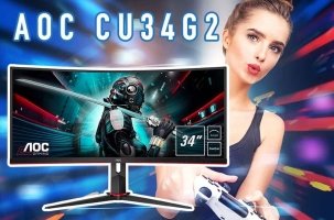 Der Gaming Monitor CU34G2 von AOC: Gute Ausstattung bei geringen Kosten